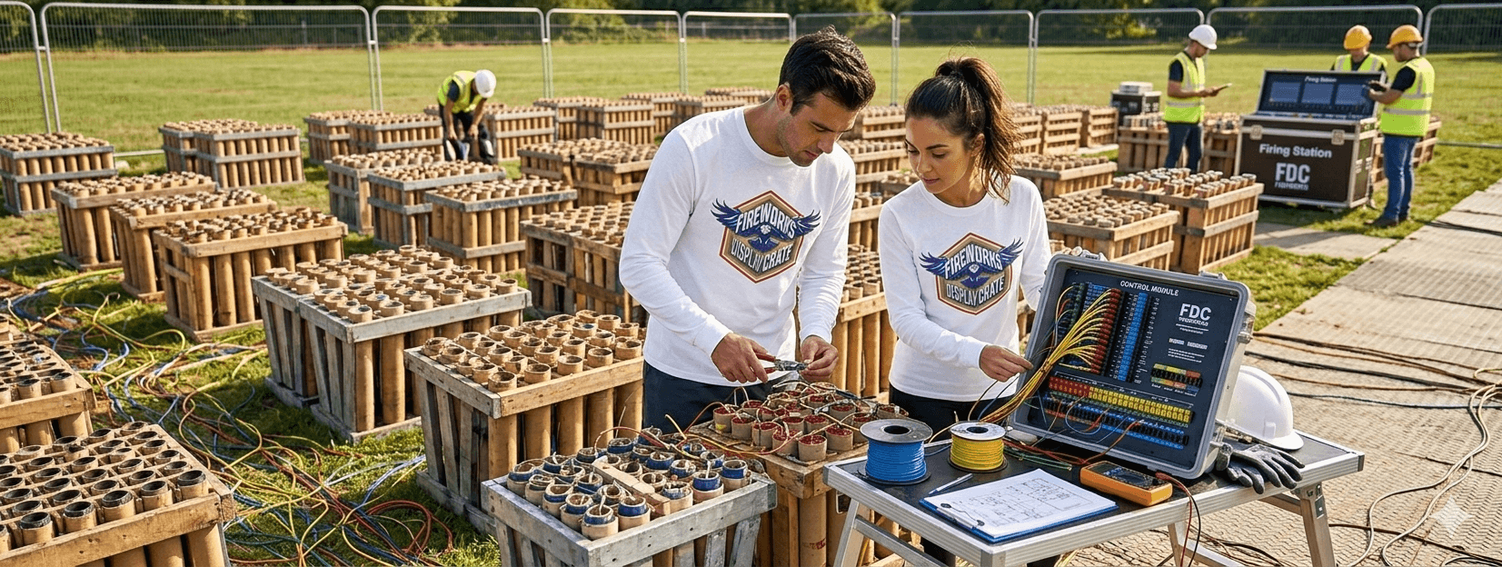 Fireworks Display Crate t-shirt lifestyle preview